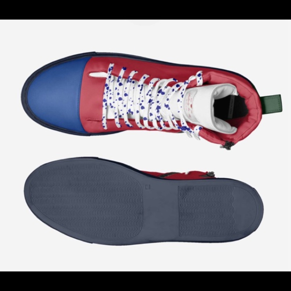 Audacity In Me brand Hightops